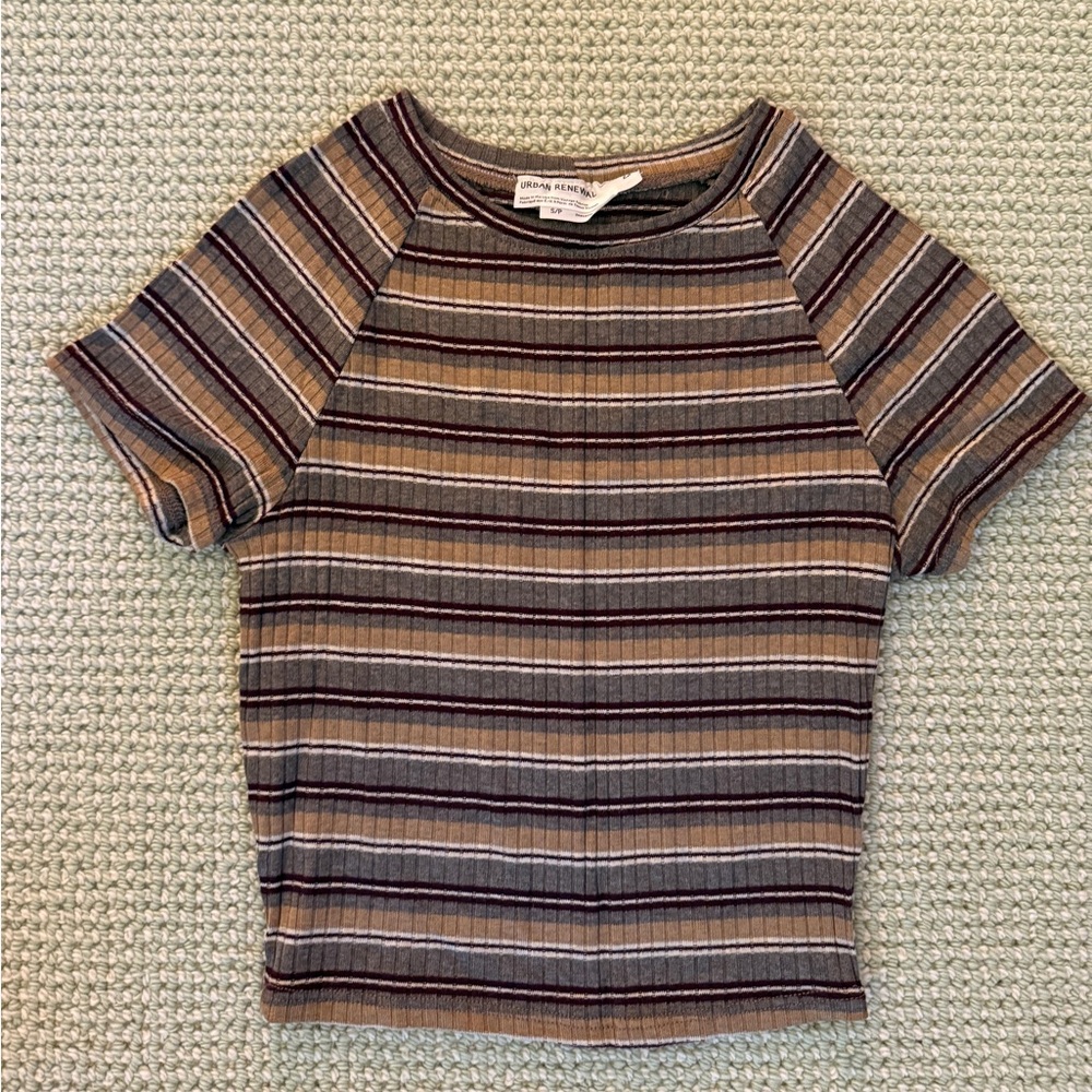 Urban Renewal Ribbed Knit Top